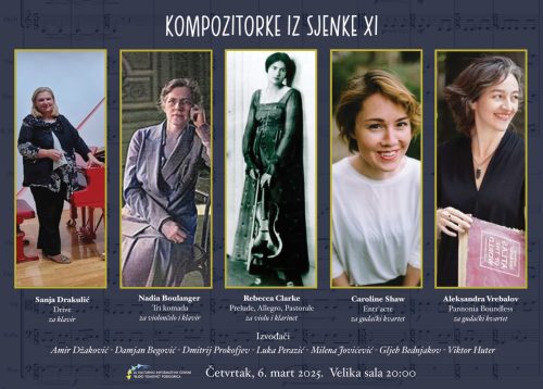 XI Koncertni ciklus „Kompozitorke iz sjenke” u KIC-u