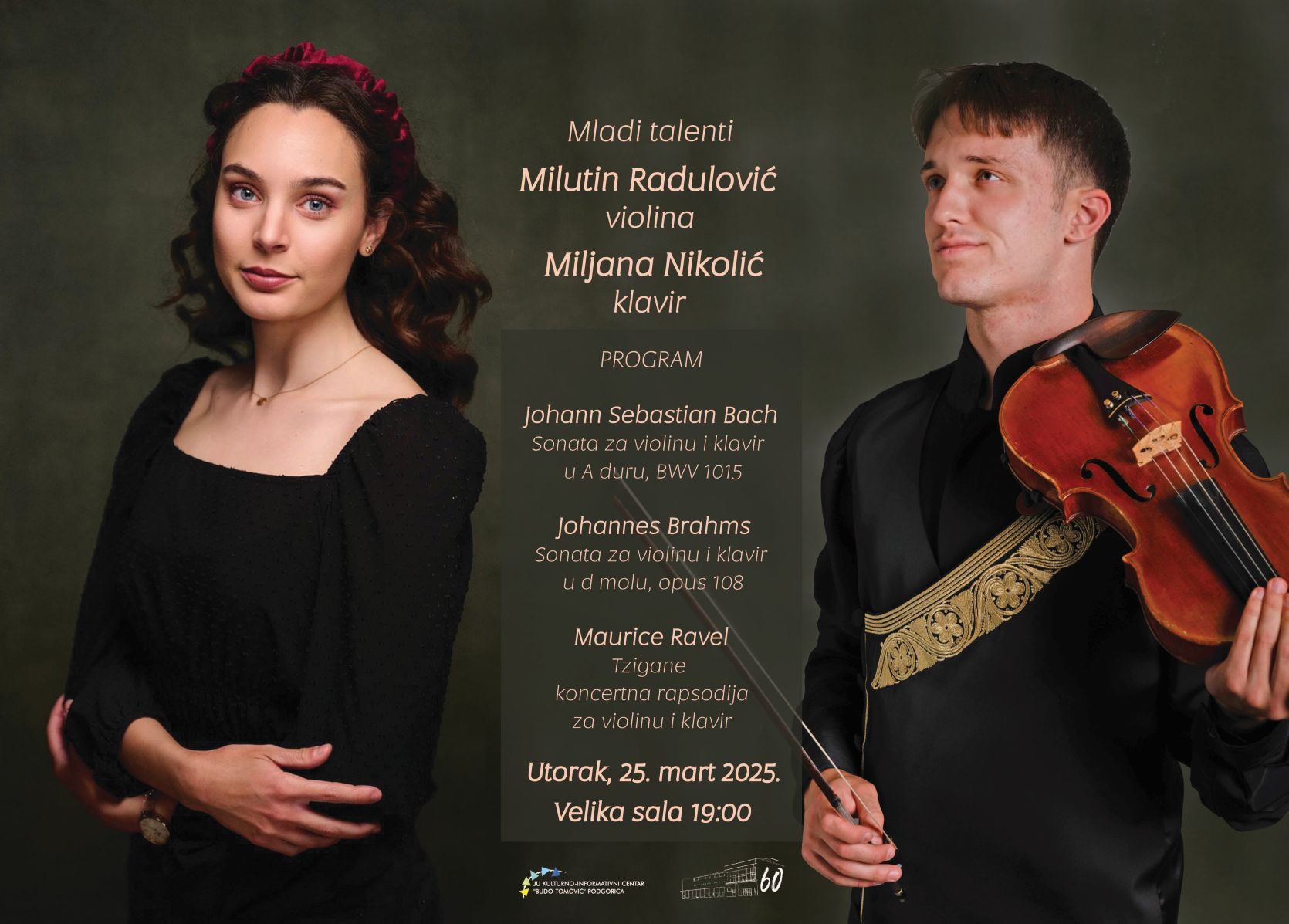 Koncert dua Radulović - Nikolić u KIC-u