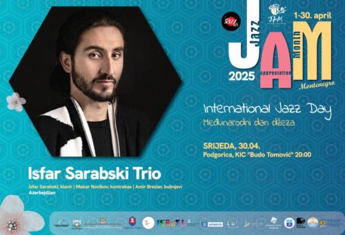 Isfar Sarabski Trio 30. aprila u KIC-u