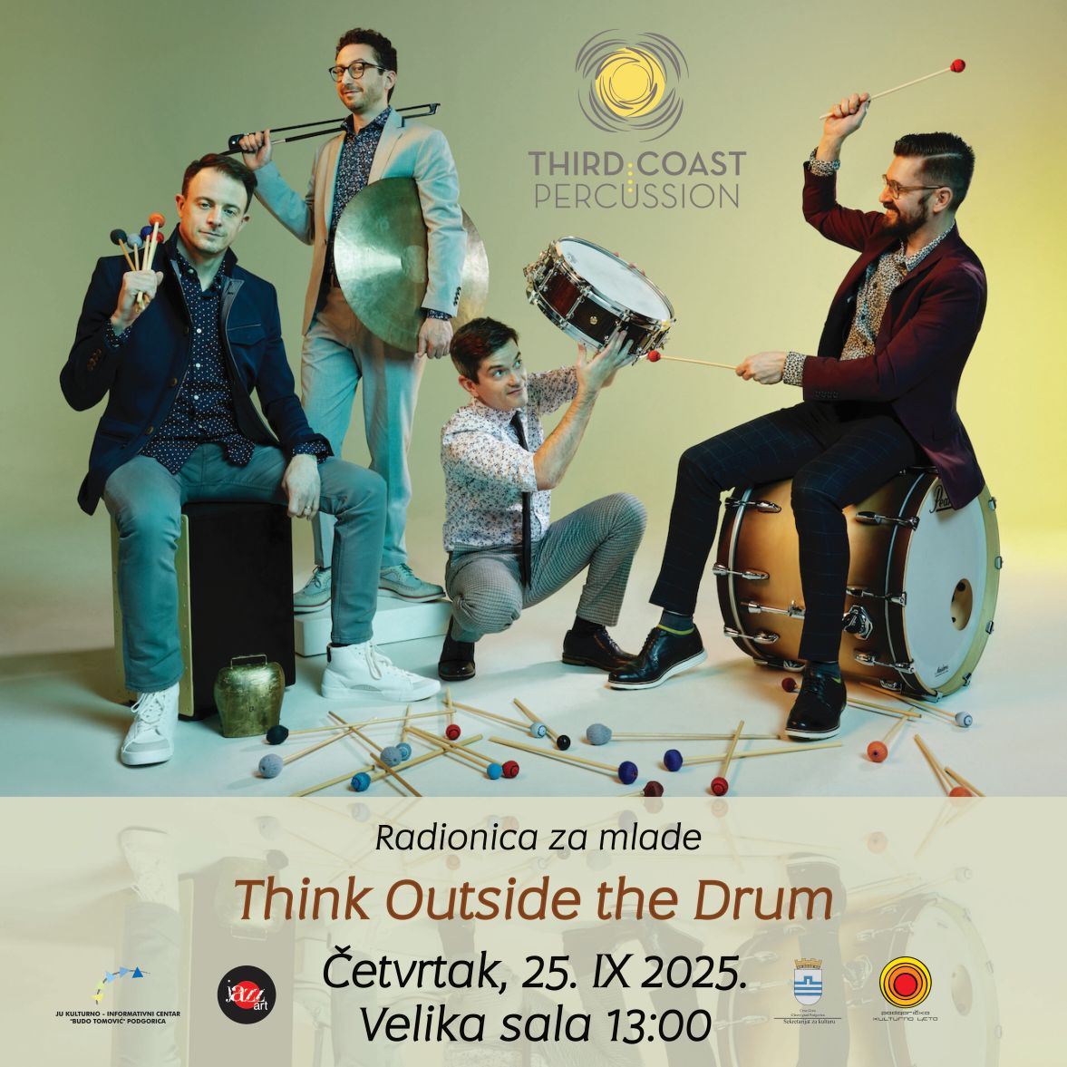 Interaktivna radionica Think Outside the Drum u KIC-u
