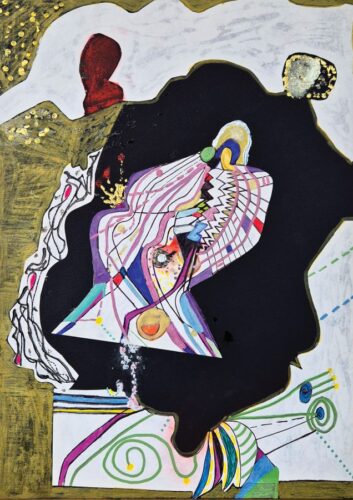 Izložba kolaža Ane Kaluđerović u KIC-u