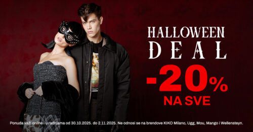 Strašno dobri popusti za Halloween u Fashion Company radnjama i online