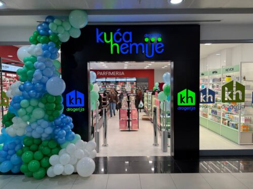 Drogerija Kuća Hemije u Mall of Montenegro: moderniji prostor i 20% popusta za sve posjetioce