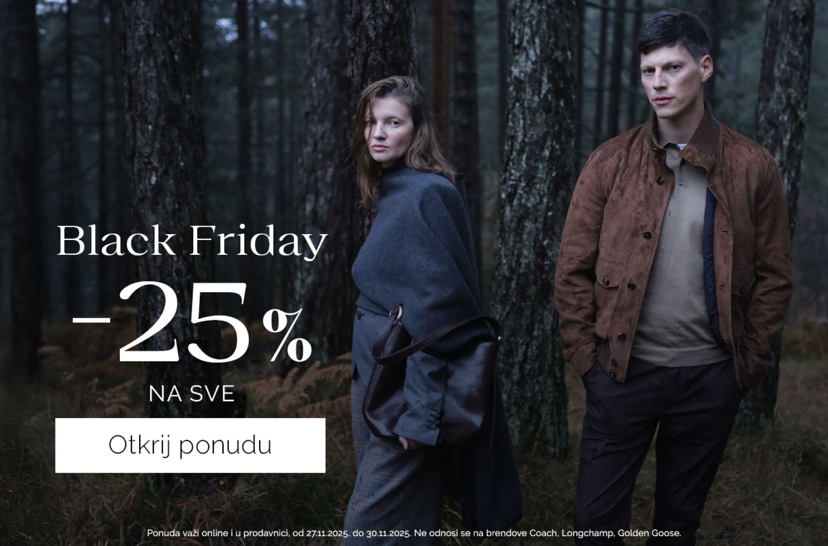 Premium BLACK FRIDAY u XYZ radnji i online: popusti od 25% na najkvalitetnije brendove