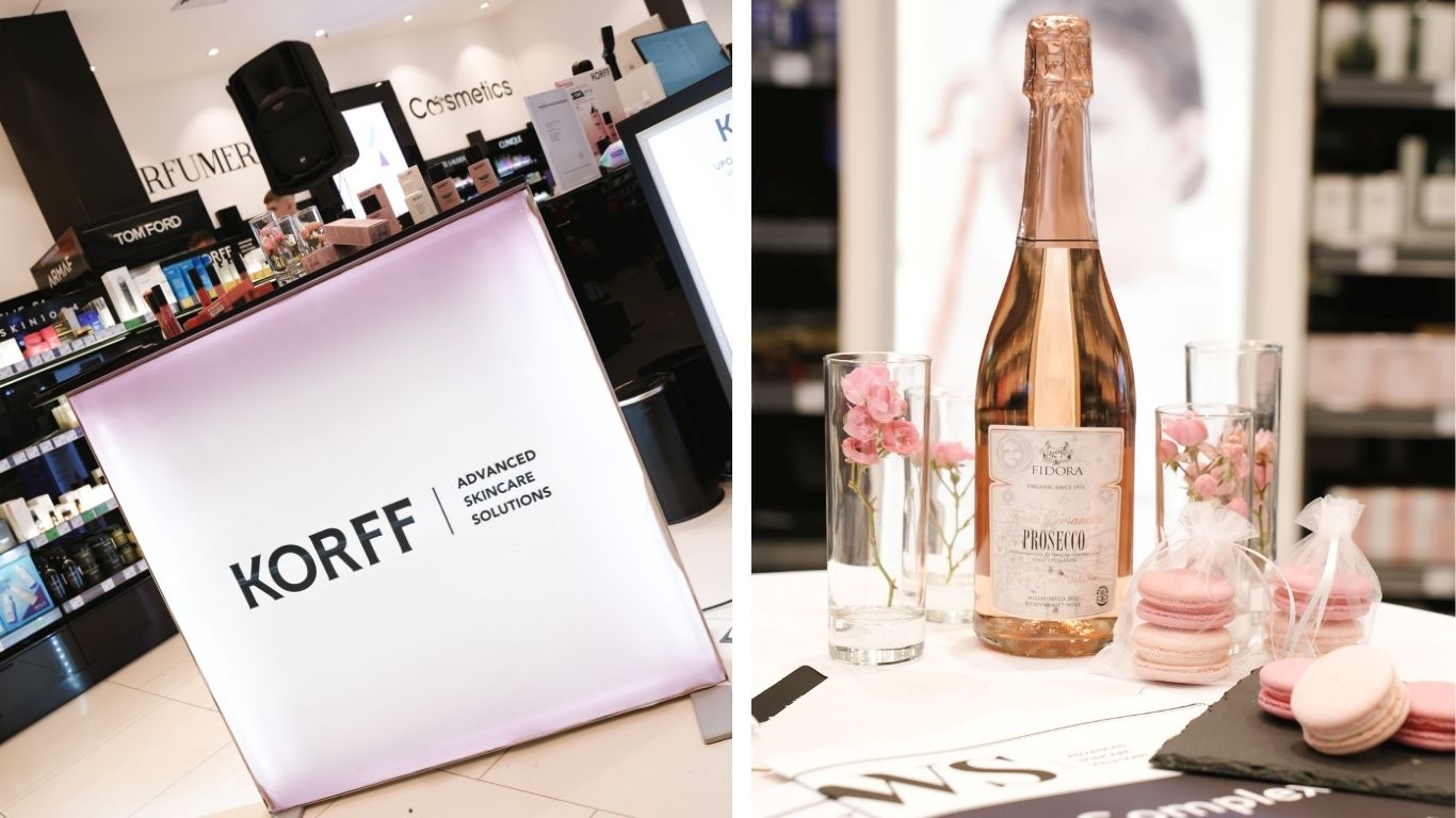 Ekskluzivna promocija Korff noviteta u Cosmetics parfimeriji u Podgorici