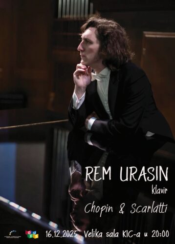 Koncert pijaniste Rema Urasina u KIC-u