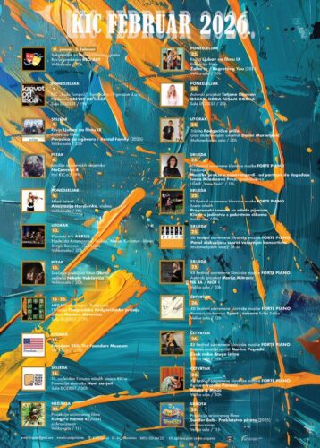 Repertoar KIC-a “Budo Tomović“ za februar