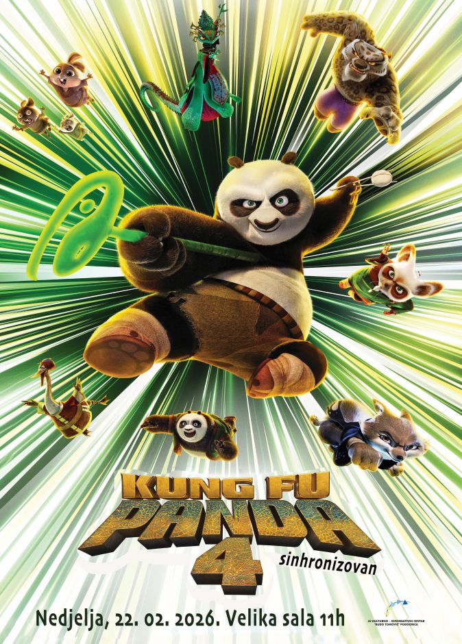 Film „Kung Fu Panda 4” u KIC-u