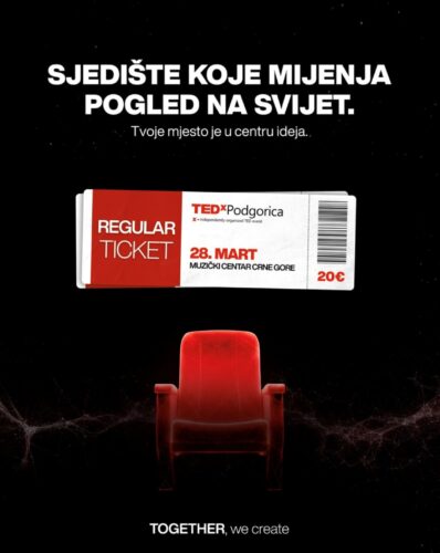 TEDxPodgorica 2026 – Ideje koje pomjeraju granice