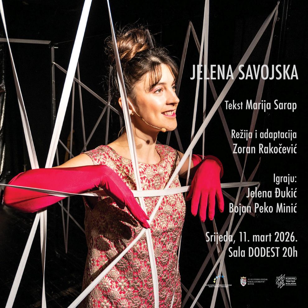 JELENA SAVOJSKA 11. MARTA u KIC-u BUDO TOMOVIĆ