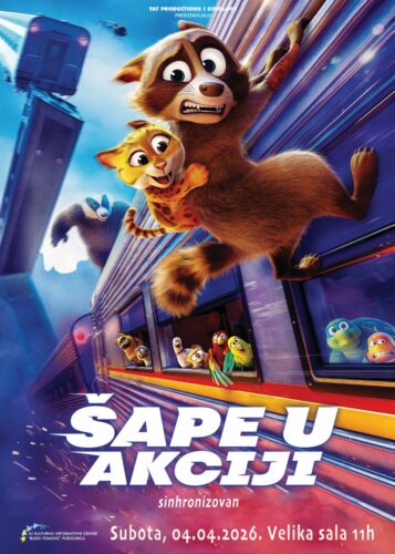 Film „Kućni ljubimci u vozu” 4. aprila u KIC-u