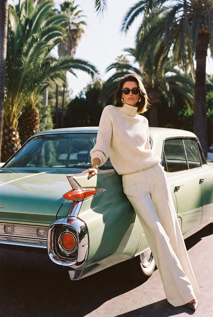 old money cadillac glam vintage california luxury