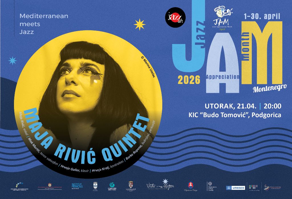 poster JAM 2026 koncerti MAJA RIVIC