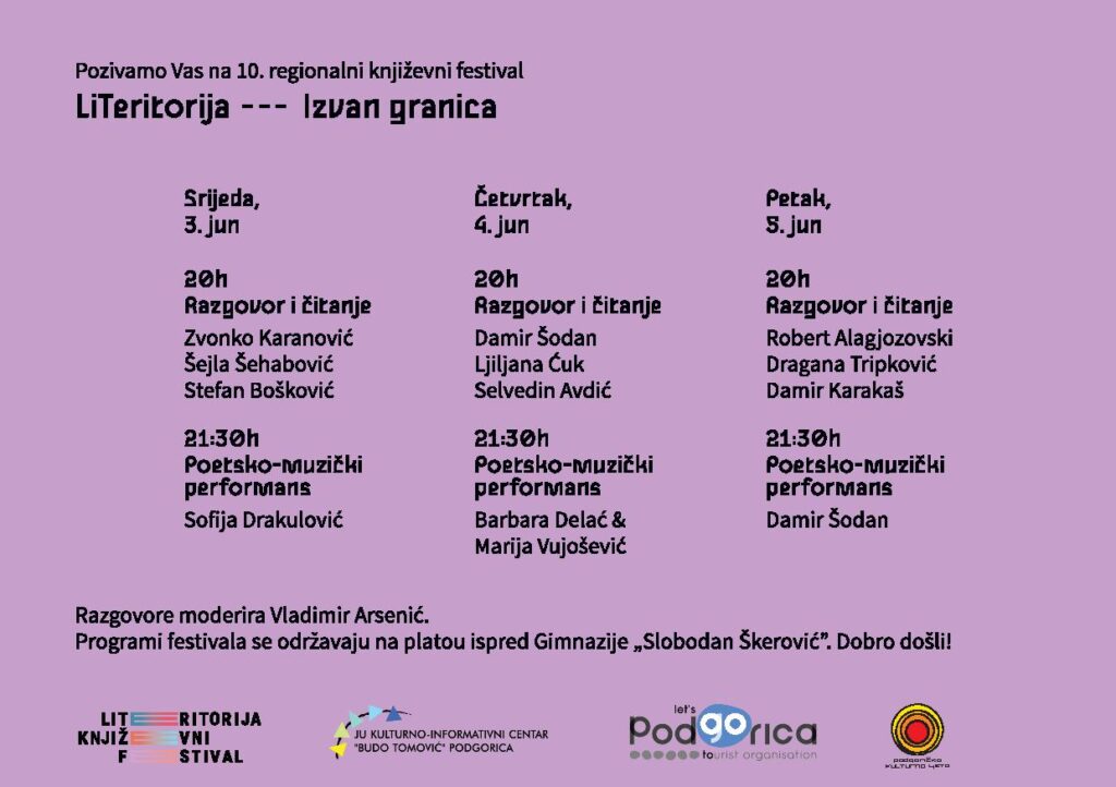 Deseti regionalni književni festival „LiTeritorija“