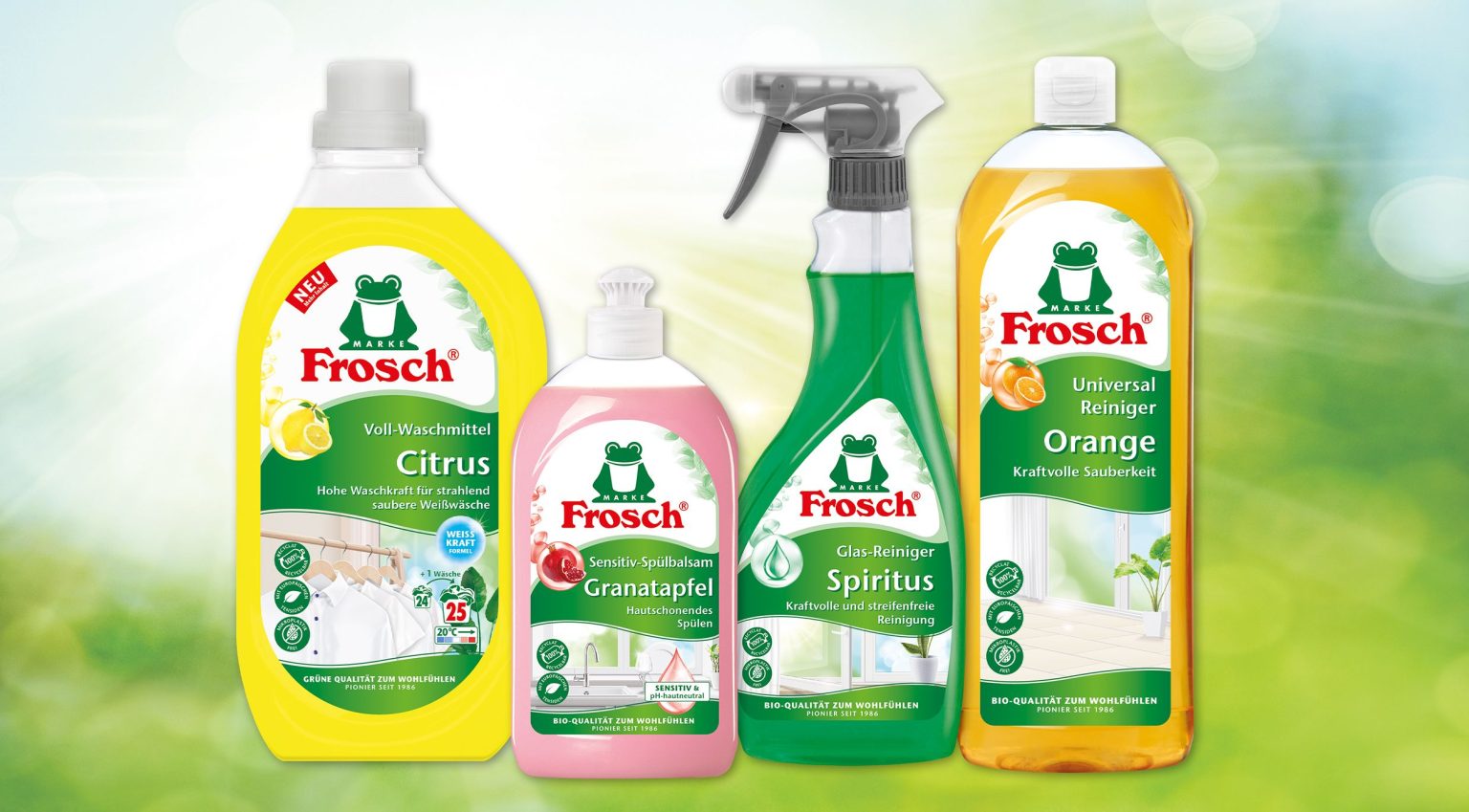 Od pionira održivosti do omiljenog brenda domaćinstava: Frosch slavi 40. rođendan