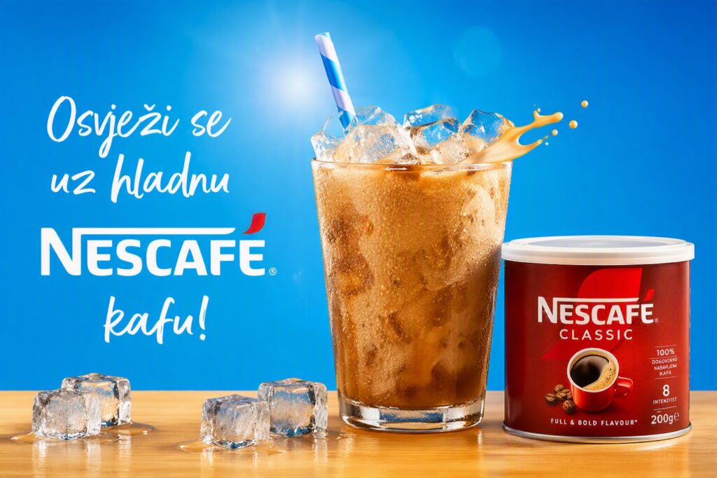 Osvježi se uz hladnu NESCAFÉ kafu!
