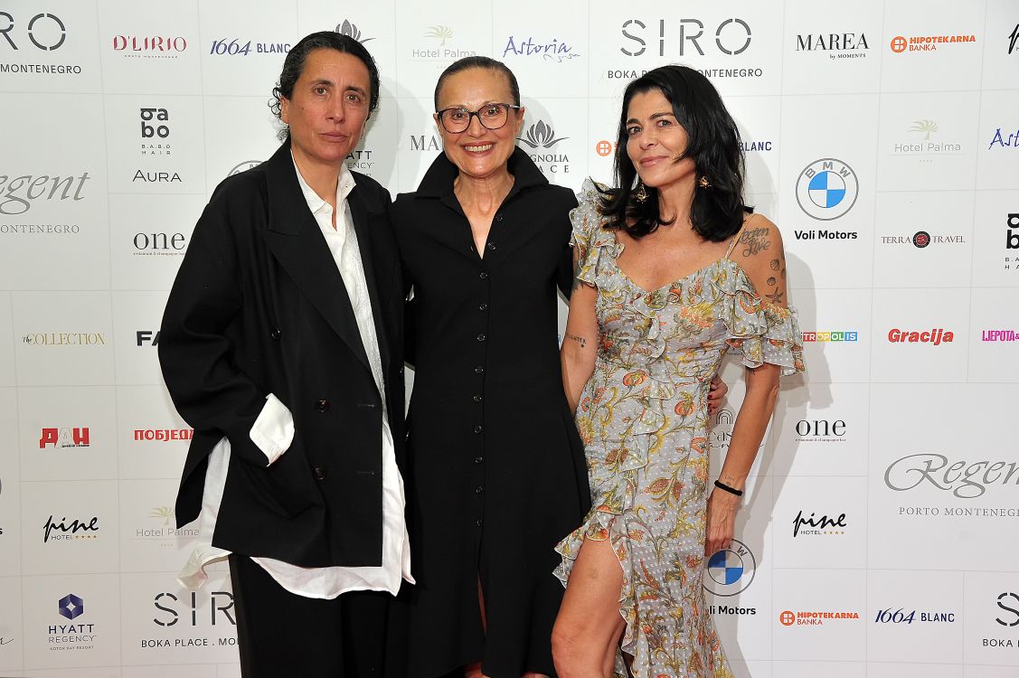 Sara Sozzani Maino, Vesna Mandič i Giorgia Virzi.