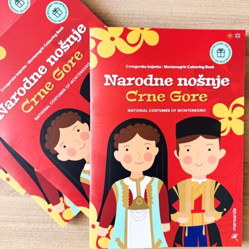Nova Crnogorska bojanka – najtraženije izdanje ''Narodne nošnje Crne Gore''