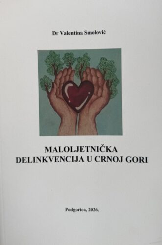 Promocija monografije „Maloljetnička delinkvencija u Crnoj Gori” u KIC-u