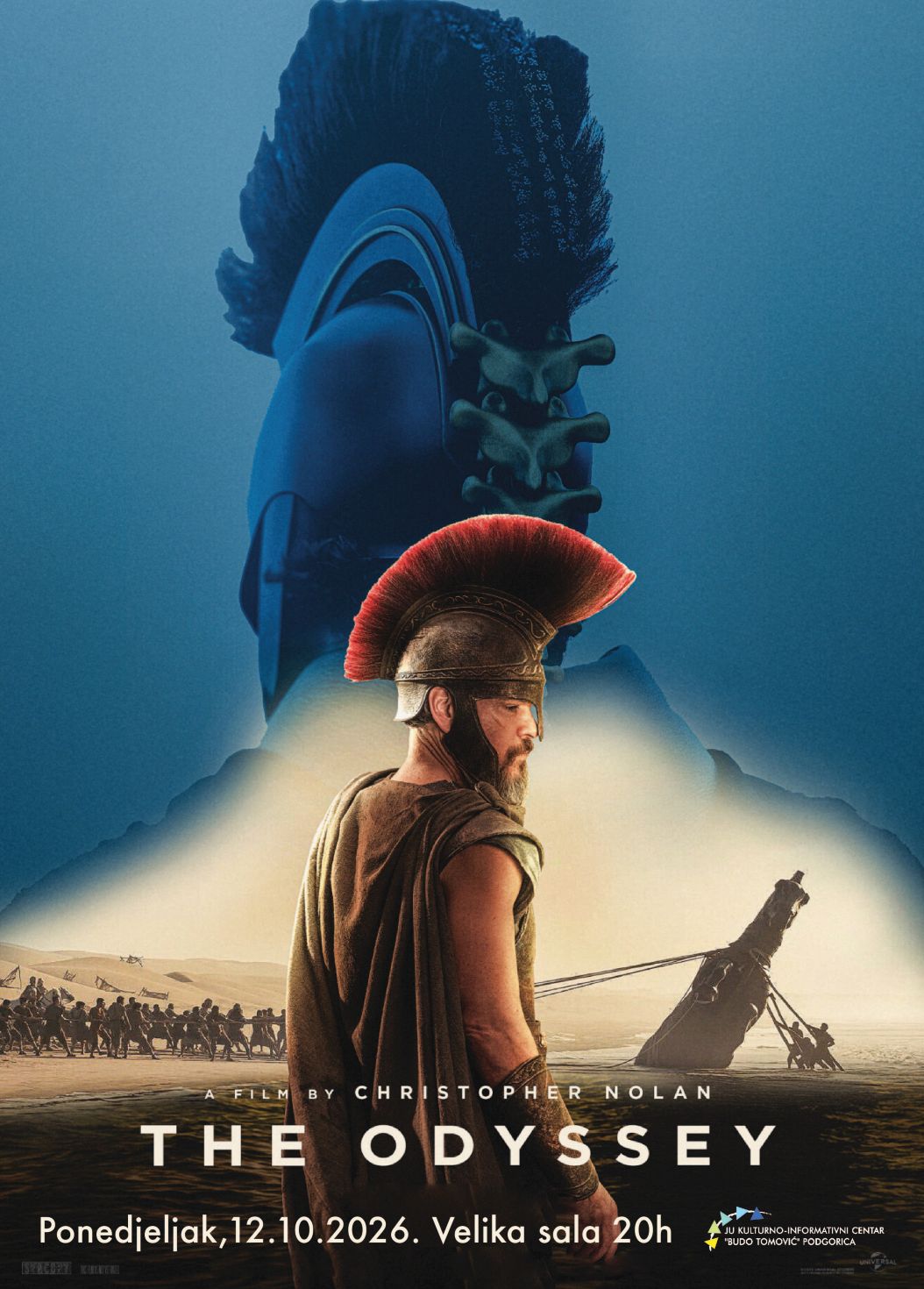Film „Odiseja” 12. oktobra u KIC-u